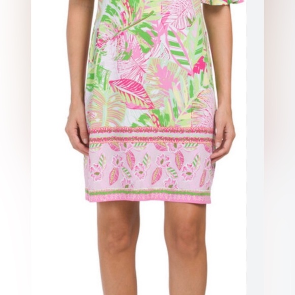 Pappagallo Erica Flutter Sleeve Shift Dress - Picture 2 of 9